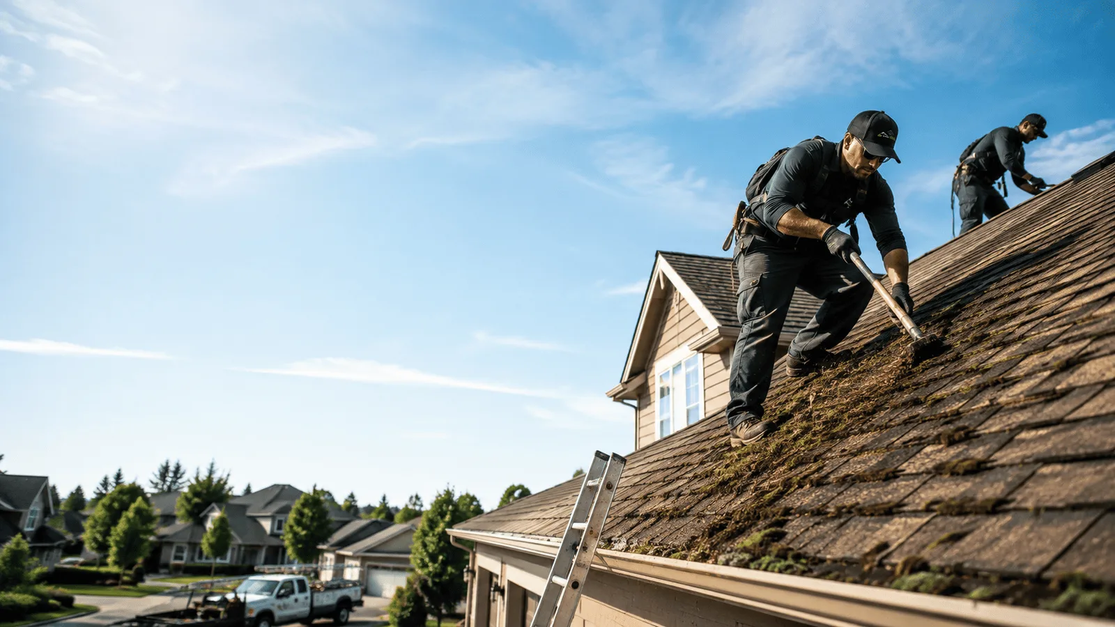 Roof Moss Removal in Georgetown, TX near me